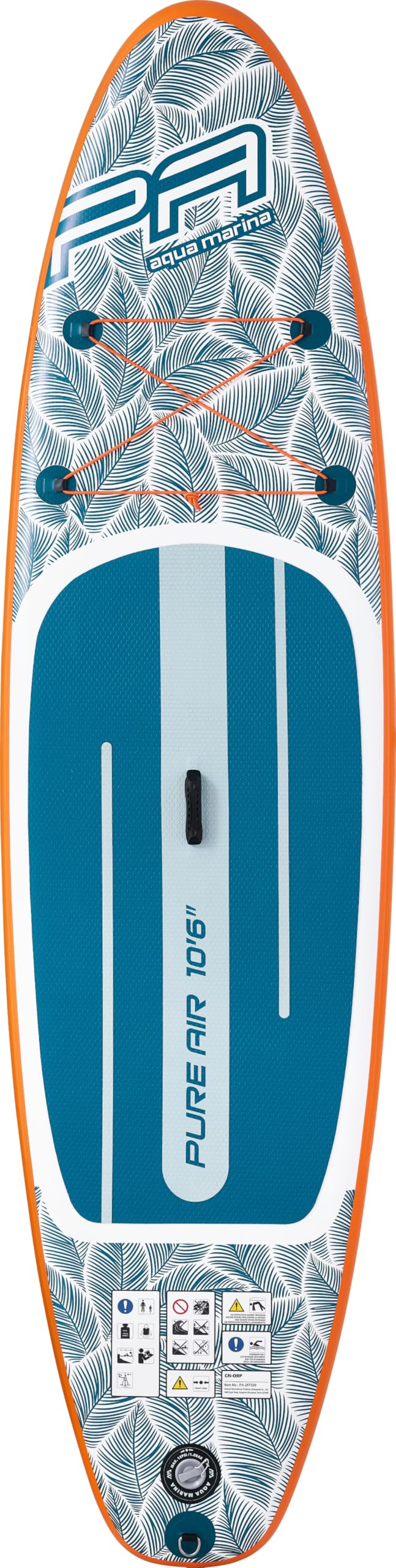 Pure AIR 10' 6'' Tropic Inflatable All-Around Stand Up Paddle Board iSUP
