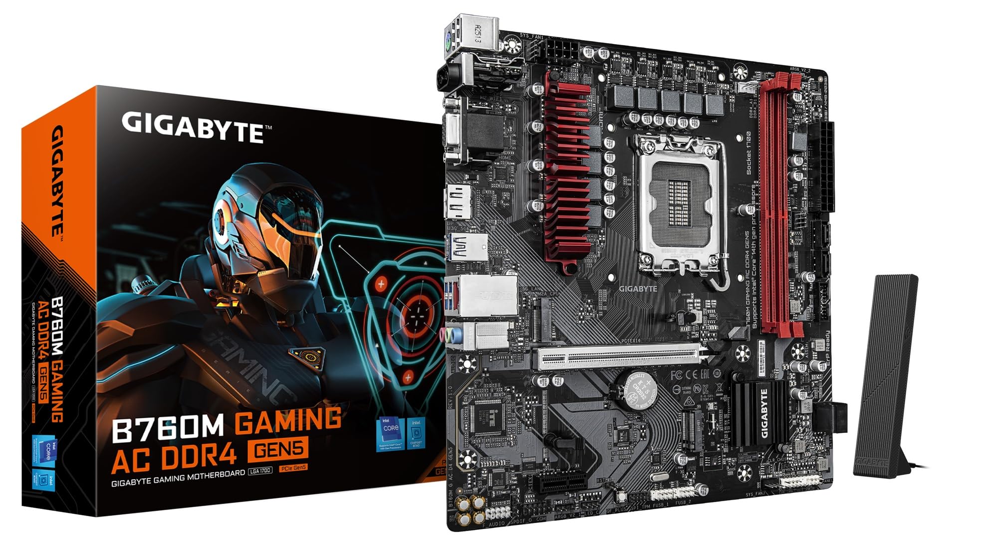 Amazon | GIGABYTE B760M GAMING AC DDR4 GEN5 Micro-ATX