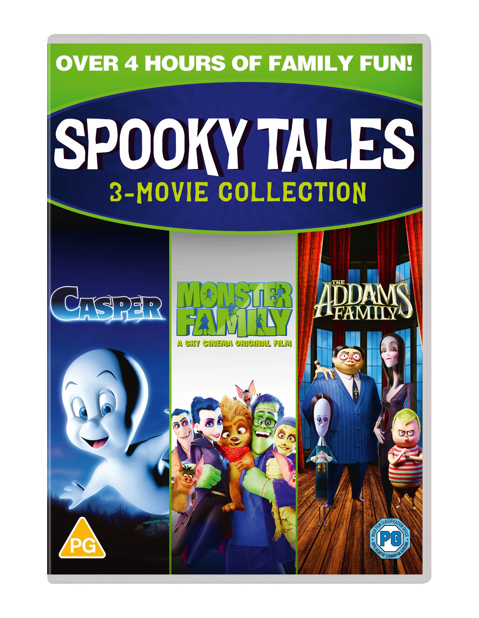 Spooky Tales (Addams Fam/Monsters Fam/Casper) [DVD] [2020]