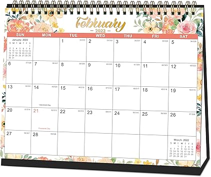 Computer Calendar 2023 Amazon.com : Desk Calendar 2022-2023 - Standing Flip 2022-2023 Desktop  Calendar With Thick Paper, Jan. 2022 - Jun. 2023, 10" X 8", Memo Pages +  Twin-Wire Binding + Large Unruled Blocks With