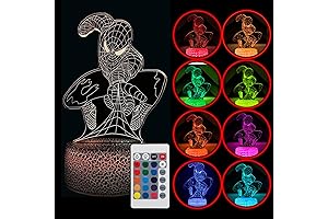 Spiderman Projector Night Light: A Web of Illumination for Young Heroes