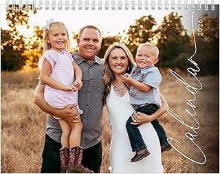 Let's Make Memories Personalized Photo Calendar - Custom 2026 Calendar -...