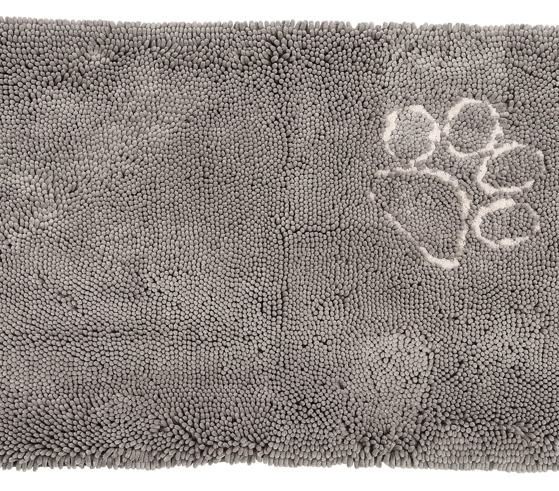 Dehner - Tappetino per Cani Snuggy, ca. 89 x 66 cm, Poliestere, Colore: Grigio