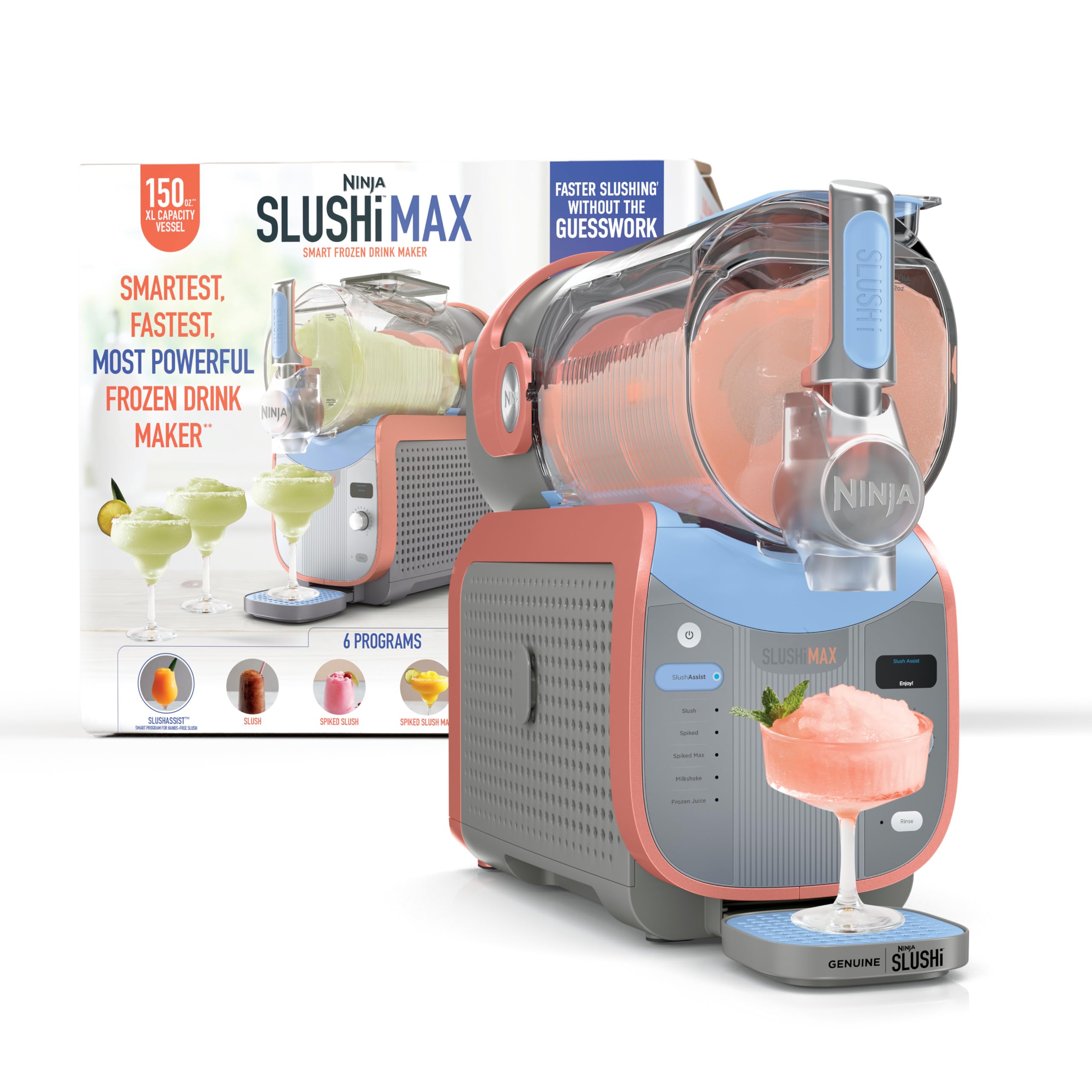 Amazon.com: Ninja SLUSHi Max XXL Smart Frozen Drink Maker | Top