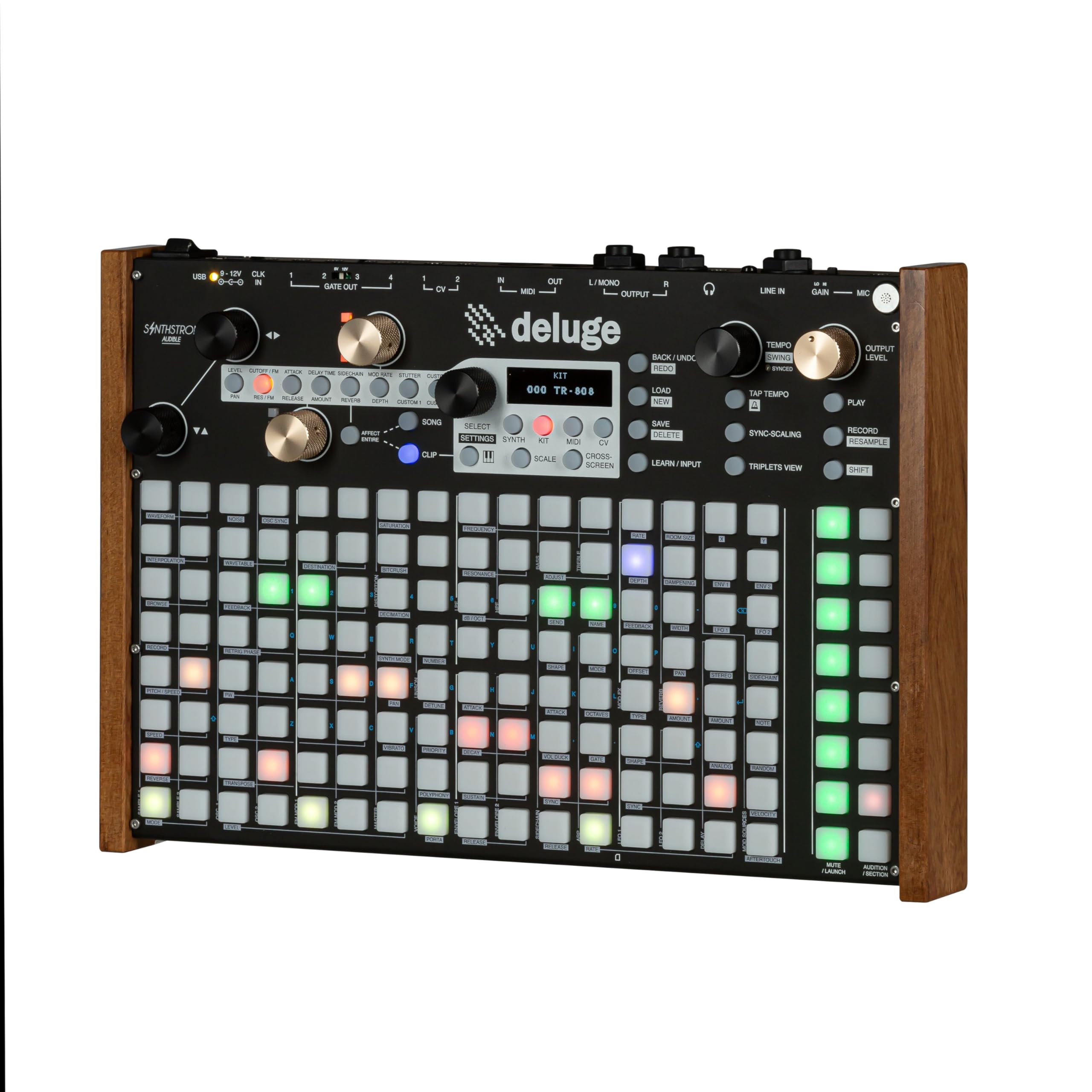 Deluge drum machine