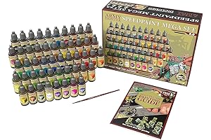 The Army Painter Speedpaint Mega Set: Unmatched Speed and Precision for Miniature Painting