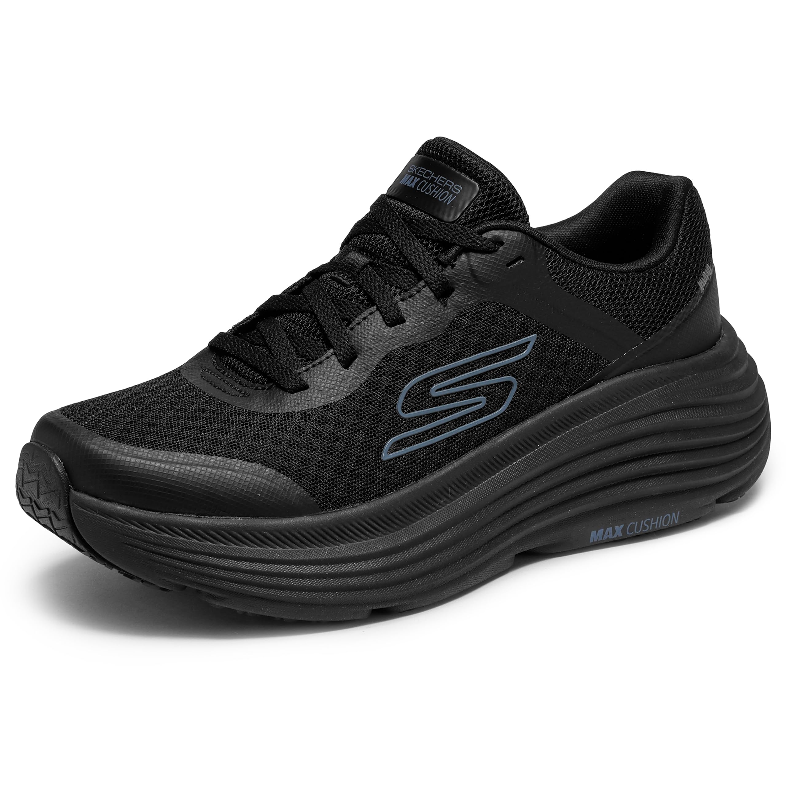 Skechers Women's Max Cushioning Endeavour | Max Cushioning, Air-Cooled Goga Mat Insole, Ultra Light Midsole, Breathable Mesh Upper, Machine Washable