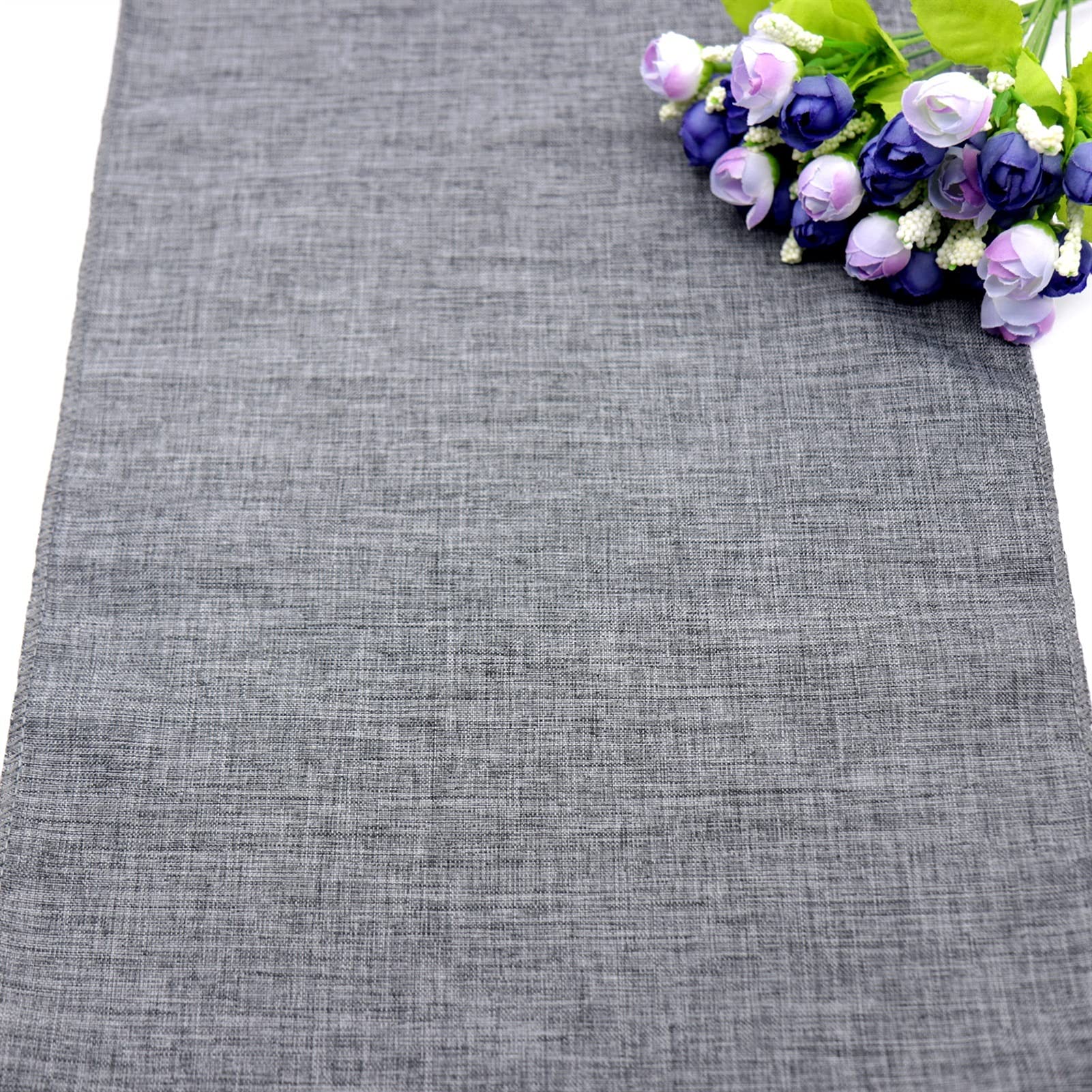 Runner da Tavolo Rustico in Finto Lino Runner da Tavolo Moderno for la casa, Feste, Decorazioni Natalizie Camino De Mesa Navidad Decoración Vacanze, pasti, Occasioni Speciali /632(Khaki)