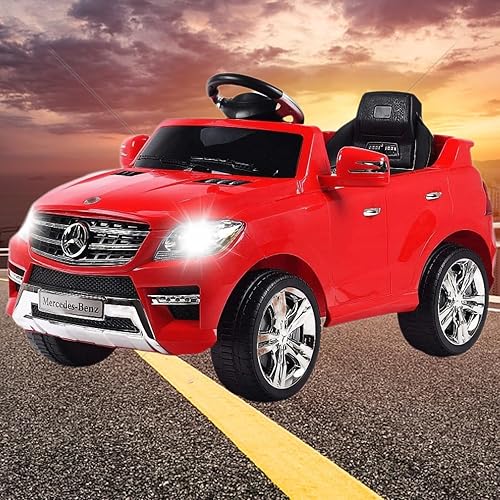 Automóvil de paseo con licencia Mercedes-Benz Maybach vehículo alimentado por batería de 6 V con 1 motor control remoto 3 velocidades luces bocina