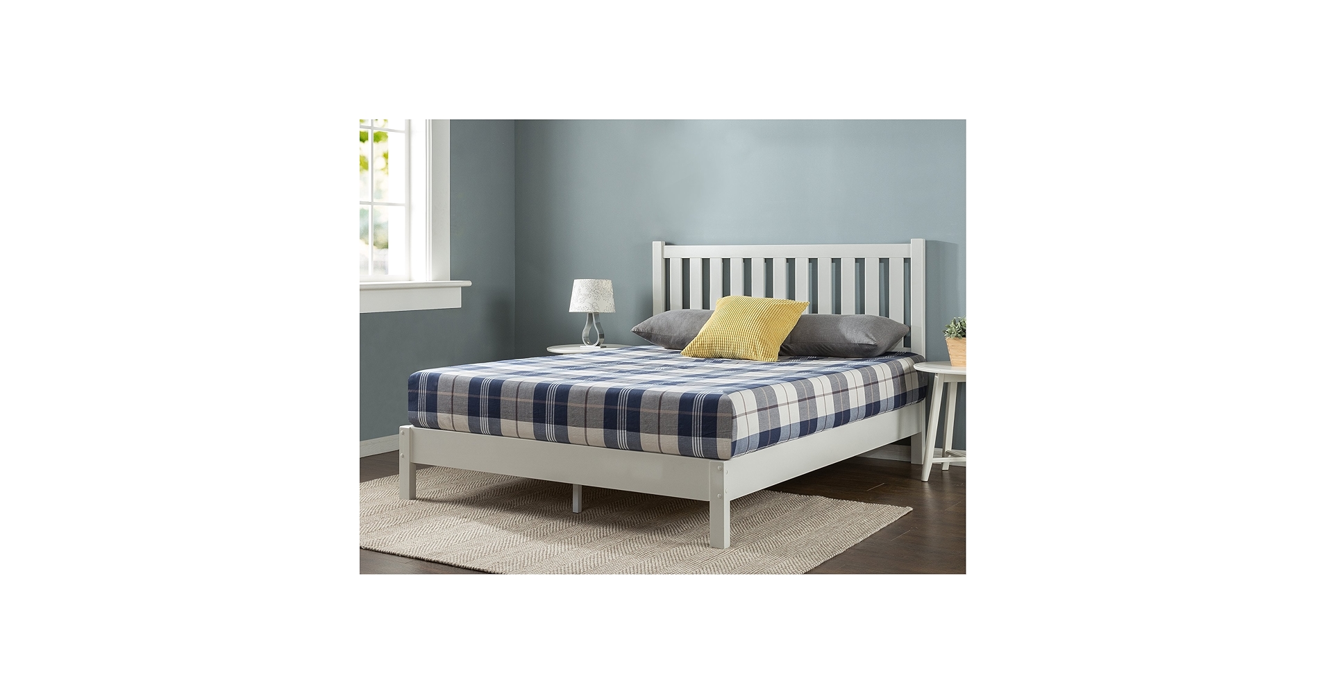 Amazon.com: ZINUS Wen Deluxe Platform Bed Frame with