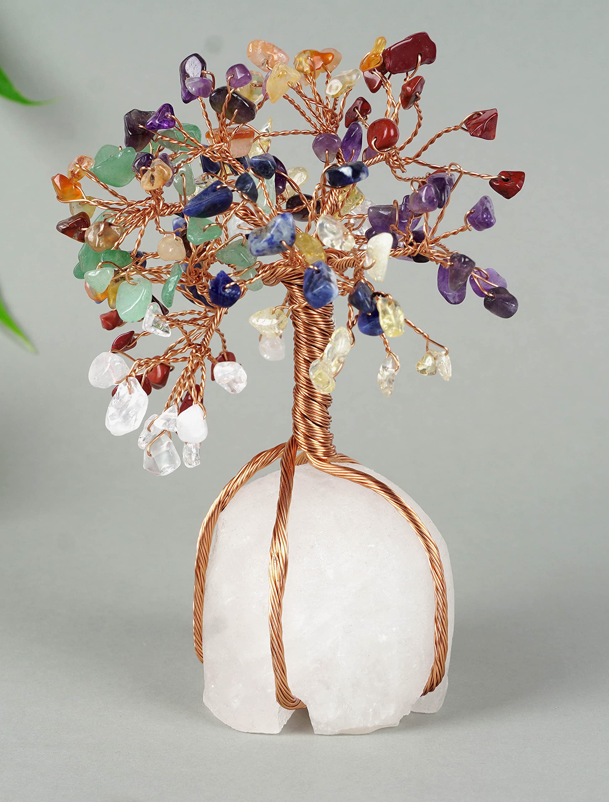 Handgemachter Amethyst-Geldbaum Auf Achat-Basis, Fengshui-Dekoration Für Glück & Reichtum, 8–11 Cm Hoch