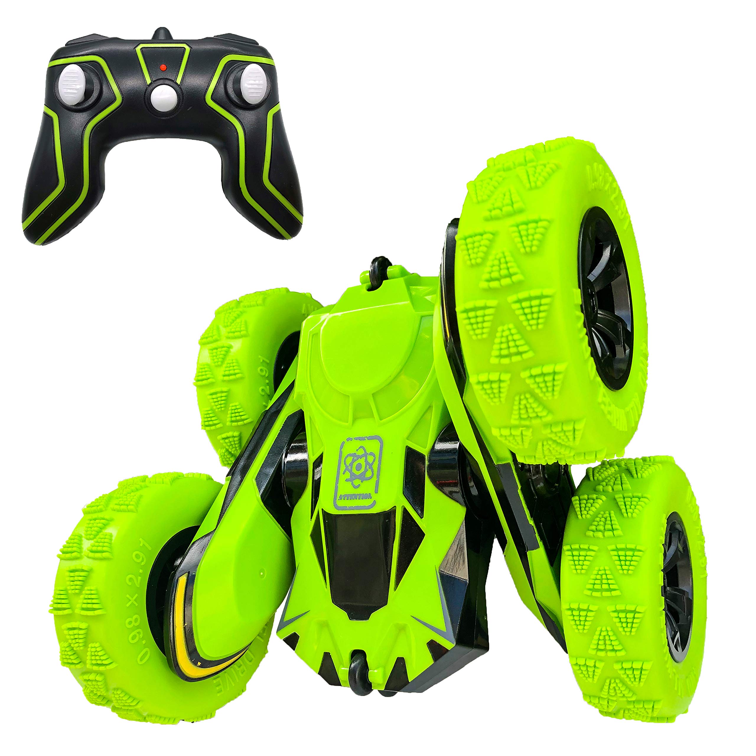 Rc Stunt Cars Toys for Kids Ages 6+ Remote Control Car Outdoor Indoor Toys 1/28 Double Sided Running 360° Stunt Flip Rotation Rechargeable Gifts for Boys & Girls