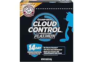 Cloud Control Platinum Natural Cat Litter: The Solution for a Purrfectly Odor-Free Home