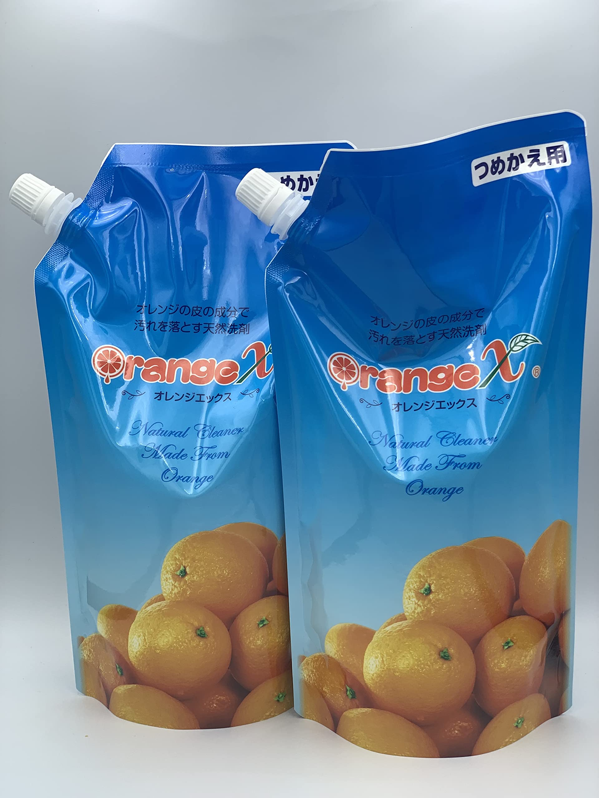 Amazon.co.jp: オレンジエックス（つめかえ用750ml) (2本) : ドラッグ