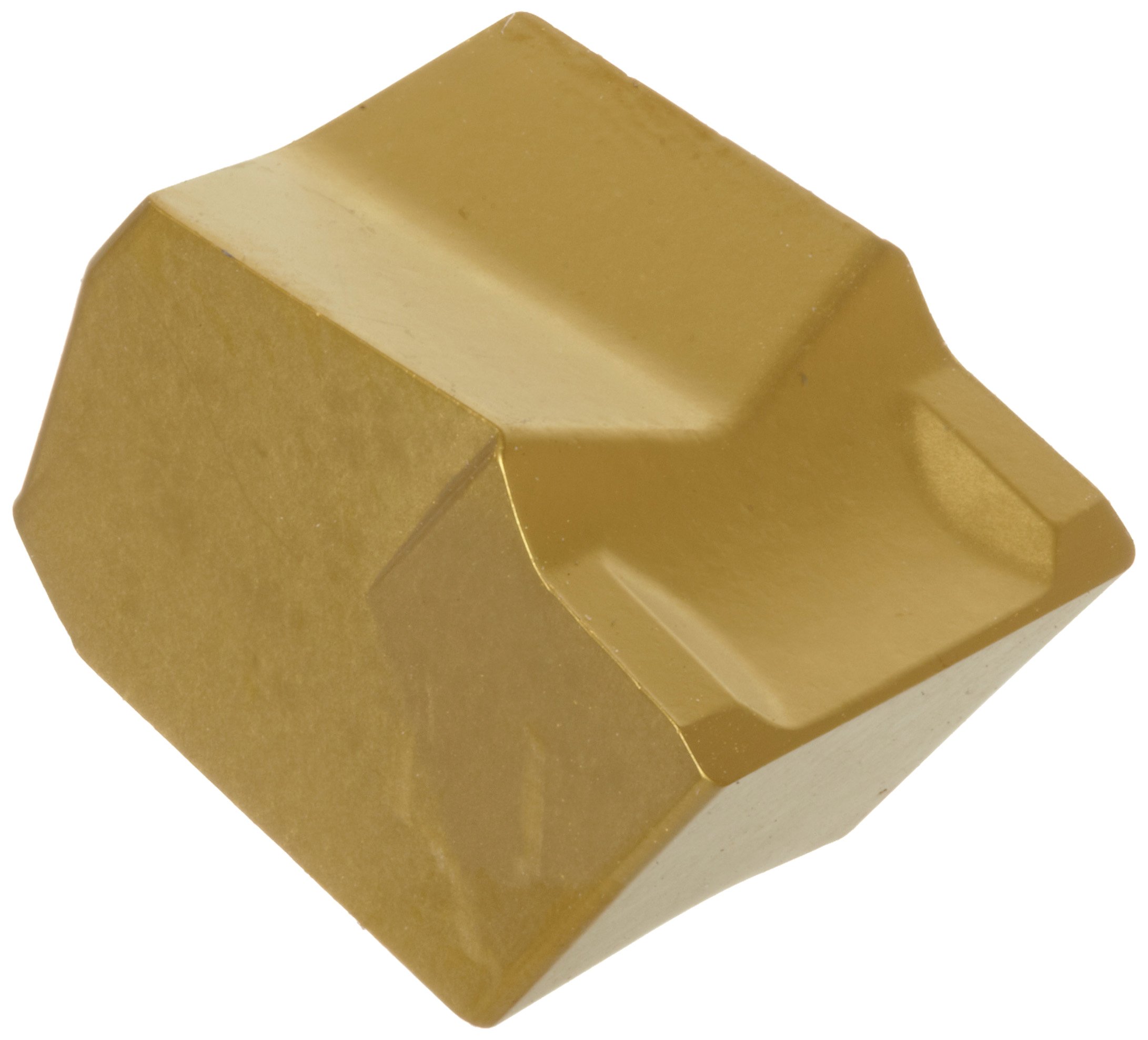 Dorian Tool SGT CVD Titanium Nitride Coated Carbide Cut-Off and Grooving Insert, Neutral Cut, 5/32" Cutting Width, 4" Insert (Pack of 10)