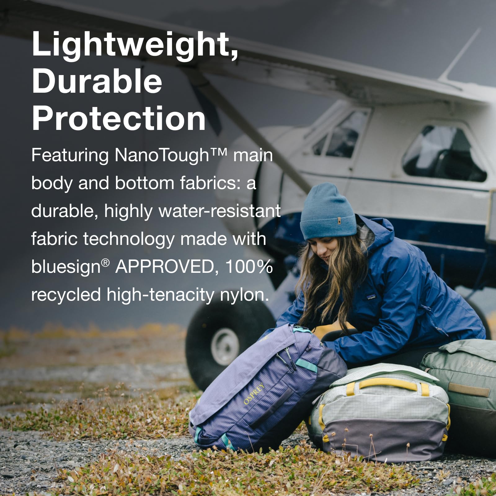 Amazon.com: Osprey Transporter 65L Lightweight Travel Duffel Bag