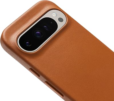 Bellroy Leather Case for Pixel 9 Pro – (Leather Google Phone Case) - Terracotta