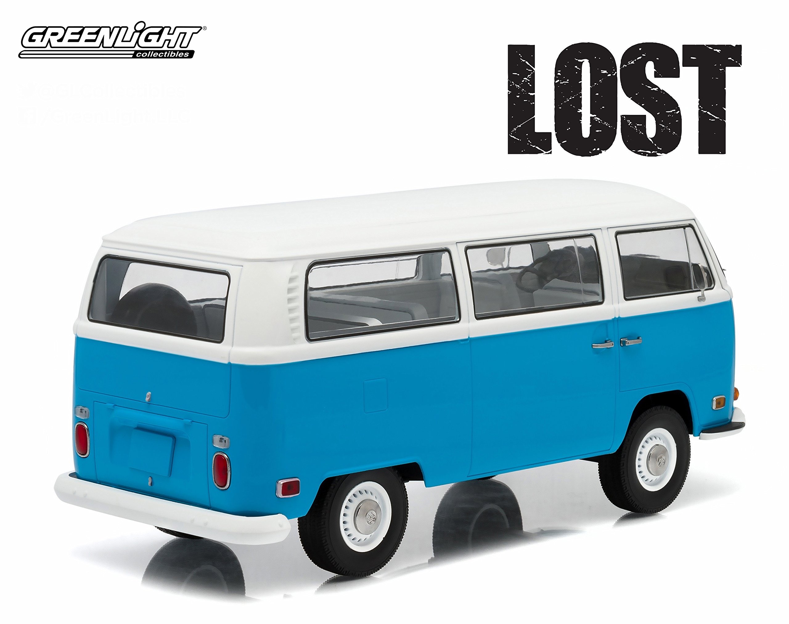 GREENLiDHT - グリーンライト　LOST ホルクスワーゲン　ダーマ　バン Amazon.co.jp: Greenlight 1971 フォルクスワーゲン タイプ2