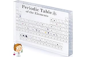 Periodic Table with Real Elements Inside - An Educational Journey Through Chemistry