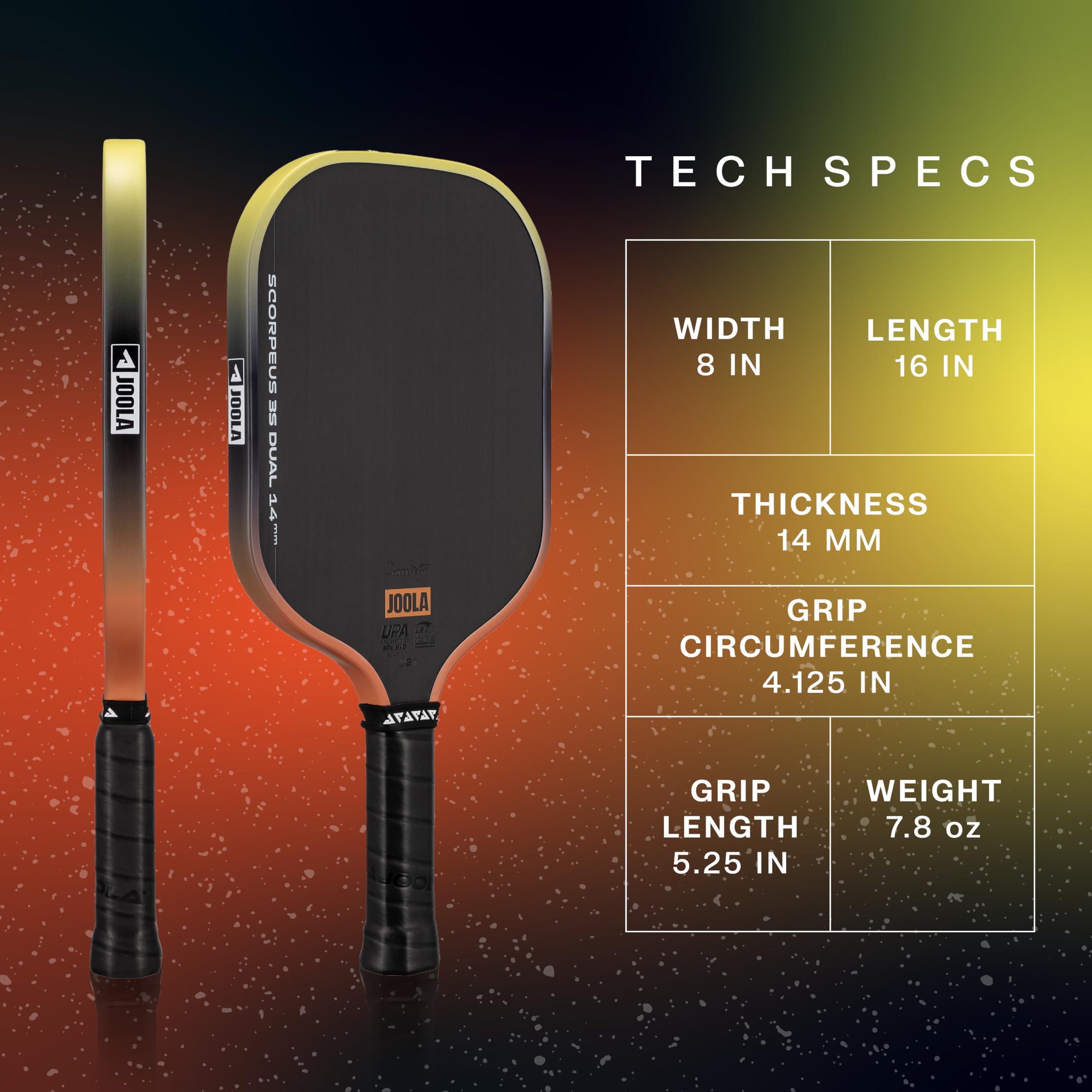 [本物]JOOLA SCORPEUSS 3 ANNA ピックルボール Amazon.com : JOOLA Anna Bright Scorpeus 3S Dual 14mm Pickleball