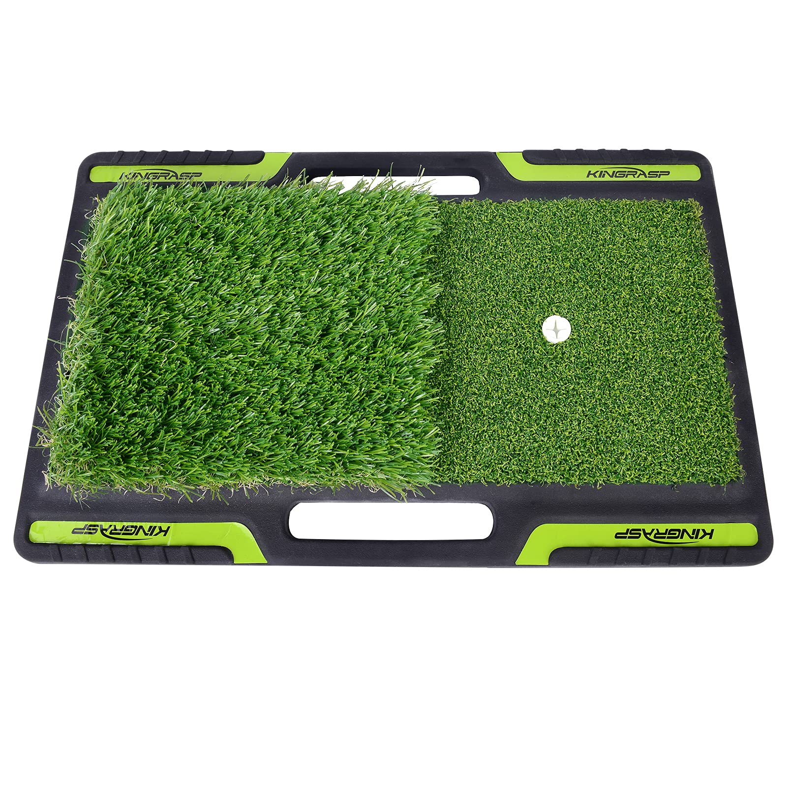 wujiang Golf Hitting Mat Heavy Duty Rubber Base Practice Mat Ideal for Indoor and Outdoor Practice