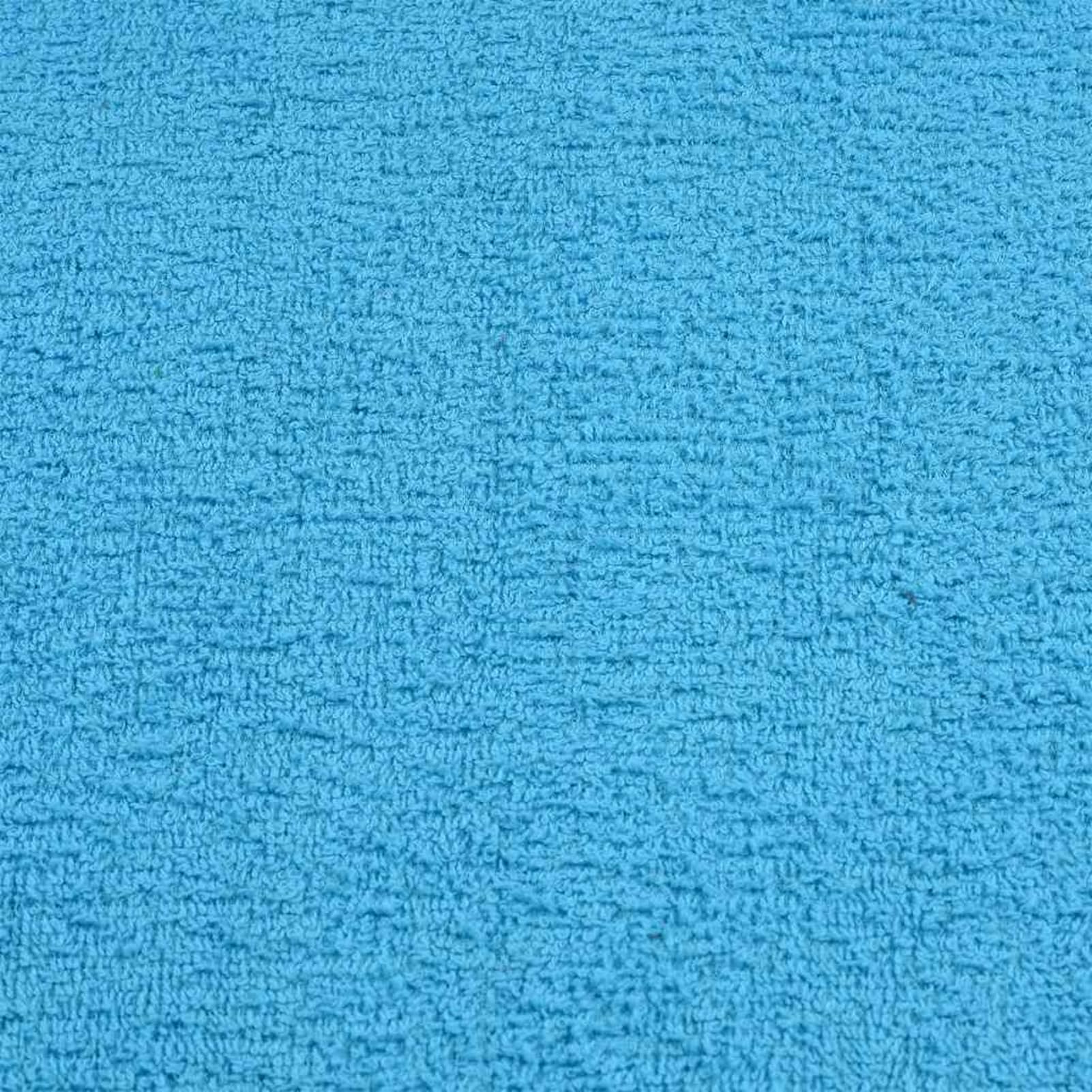 Gecheer Asciugamani ospiti, 10 pezzi turchesi 30x50 cm, 100% cotone morbido e assorbente, con anello per appendere, lavabili in lavatrice, per bagno e casa
