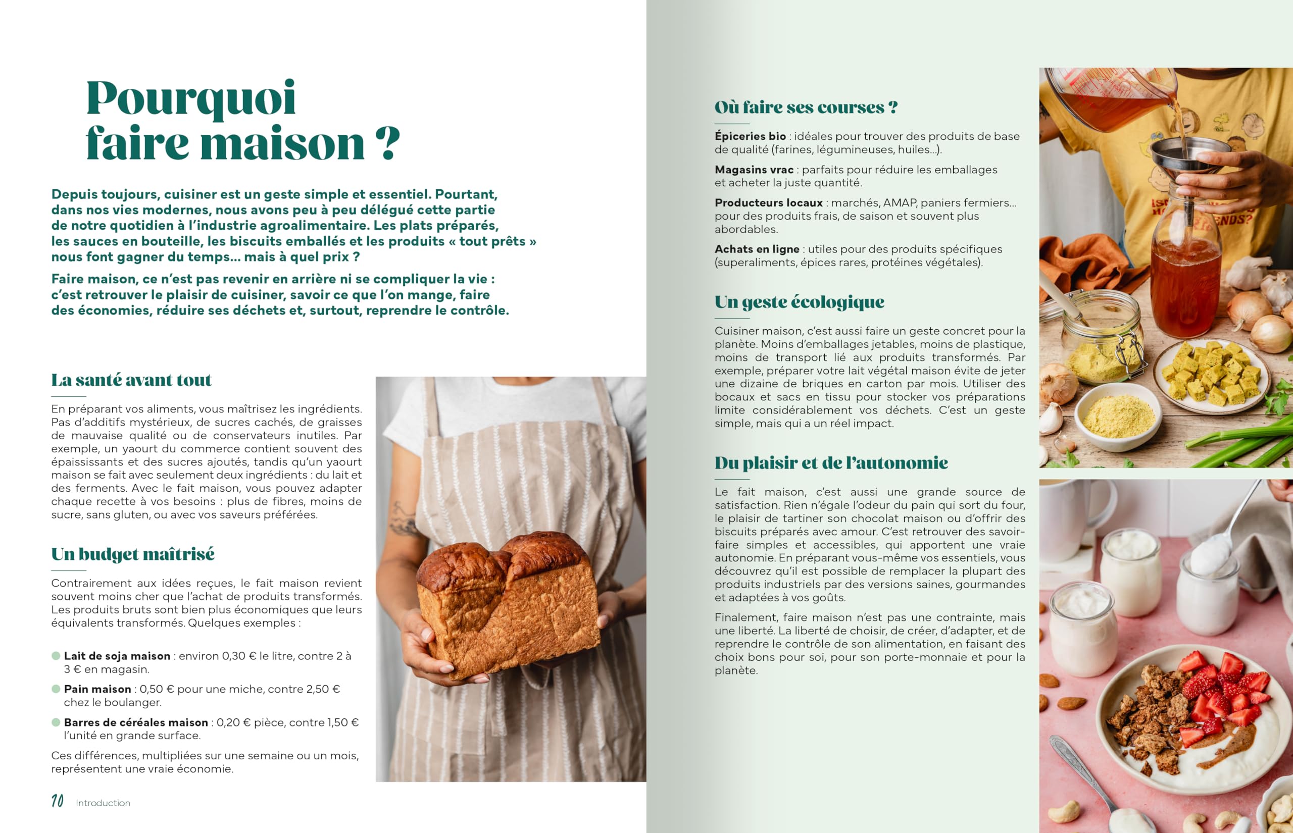 C'est moi qui l'ai fait ! La bible de l'épicerie vegan par @healthyalie: Tous les indispensables du placard vegan