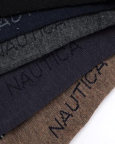 Miniatura 3 de Nautica Calcetines de vestir para hombre - Calcetines sólidos (10 unidades)