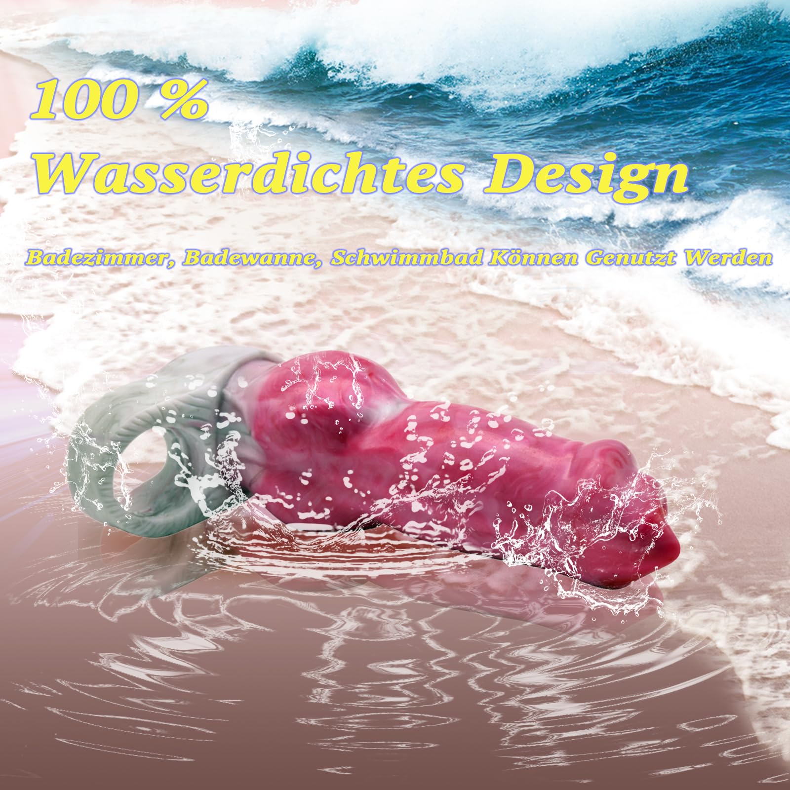 TDLPlus Penismanschetten Realistischer Animal Dog Dildo mit Knoten Silikon  Penishlle Erektionssteigerung Extender Penis Vergrerung Penis Sleeve G  Punkt Stimulation Sexspielzeug : Amazon.de: Drogerie & Krperpflege