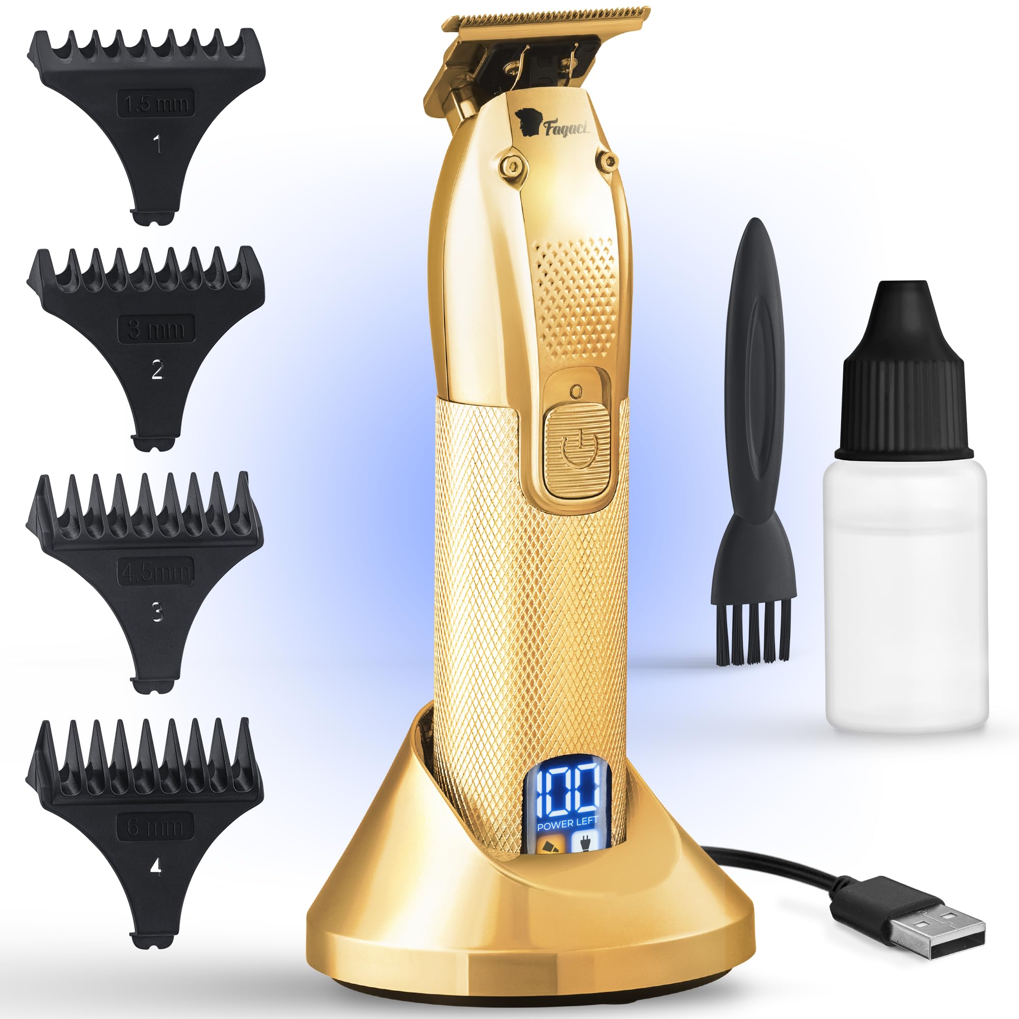 Amazon.com: Fagaci Men's Hair Trimmer - Turbo Power with Precise