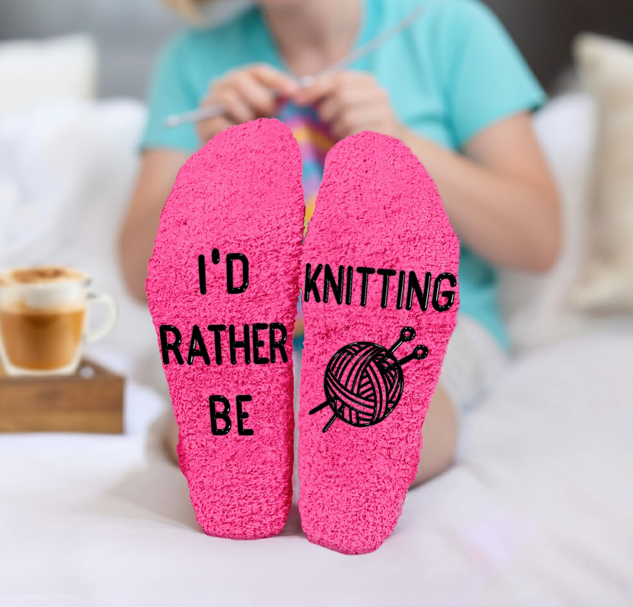 Knitting Accessories - Unique Grandma Socks as Gift for Women Who Have Everything, Ideal Gifts for People Who Love Knit or Crochet, Perfect for Grandma, Knitters, and Crocheters