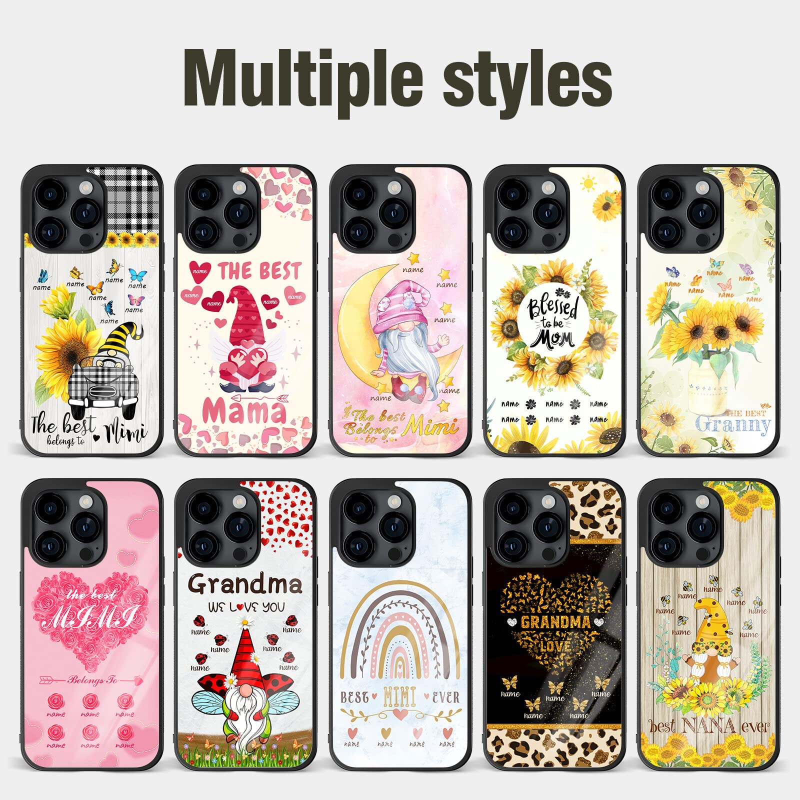 Amazon.com: Customize Children's Name Phone Cases Cover for iPhone 11 12 13  14 15 16 17 Pro Max Plus Mini X 7 8 SE for Samsung S20 S21 S22 S23 S24 S25