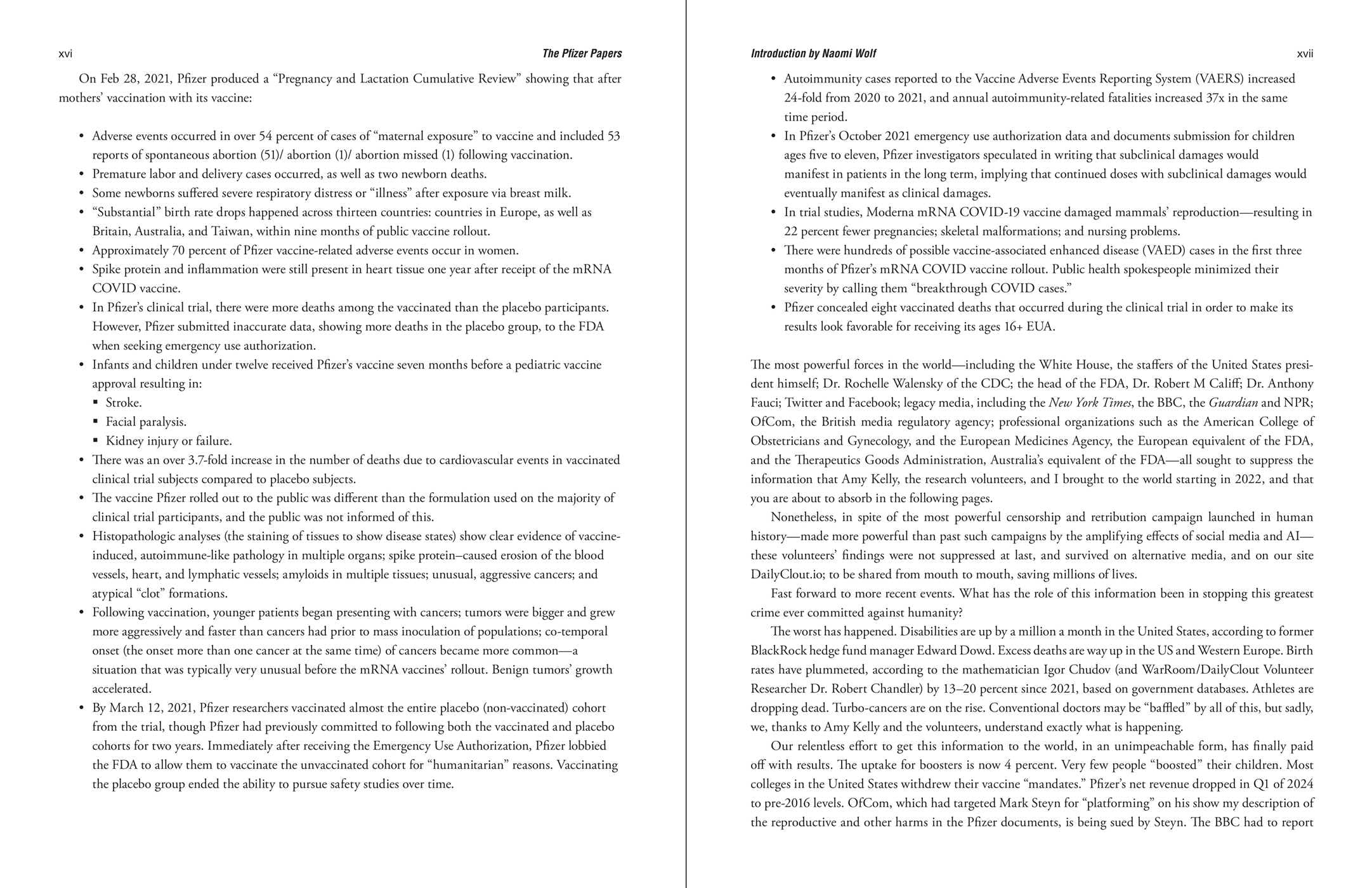 The Pfizer Papers: Pfizer's Crimes Against Humanity