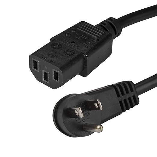 Amazon.in Buy Power Cord 15 ft / 4.5m NEMA 515P to C13 Right
