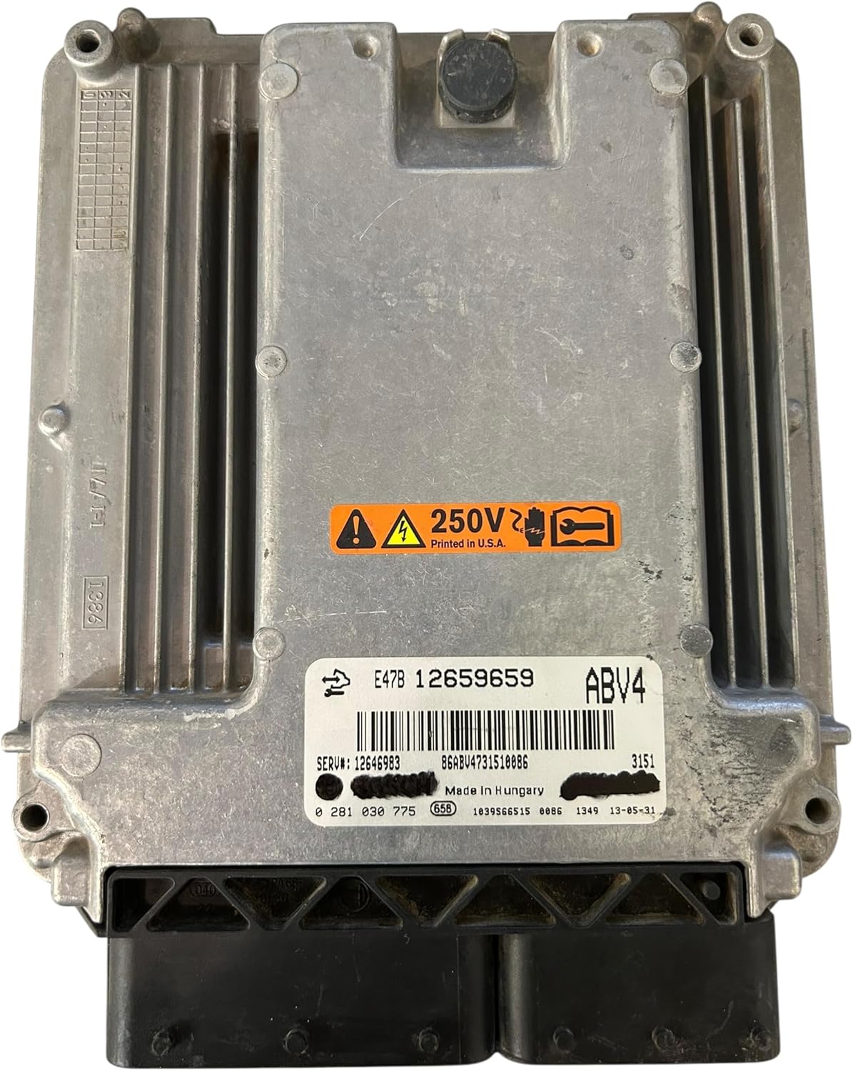2014 Compatible with Chevrolet Cruze Computer Engine Control ECU Module E47B 12659659 Used Needs to Be Programmed