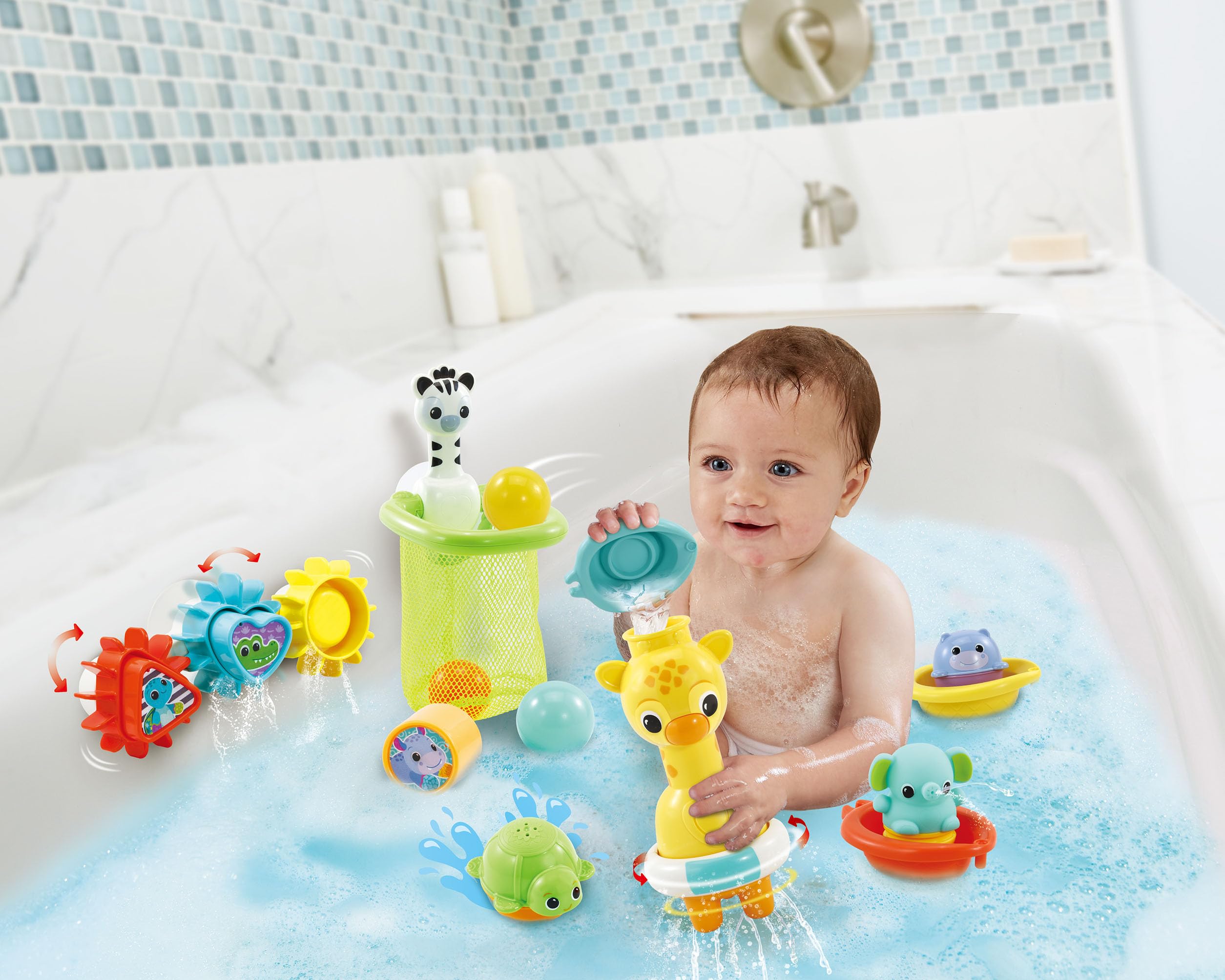 Zestaw kąpielowy 6 w 1 Waterfun