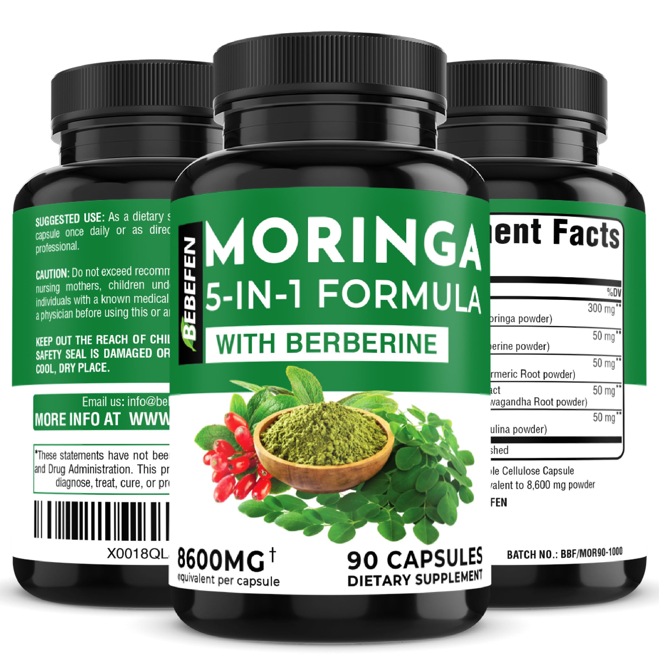 Moringa Capsules with Berberine