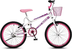 Colli Bike, Bicicleta Jully, Aro 20 Aero 36 Raias, freios V-Brake Dianteiro e Traseiro, Suporte de guidão Down Hill e Cestinha