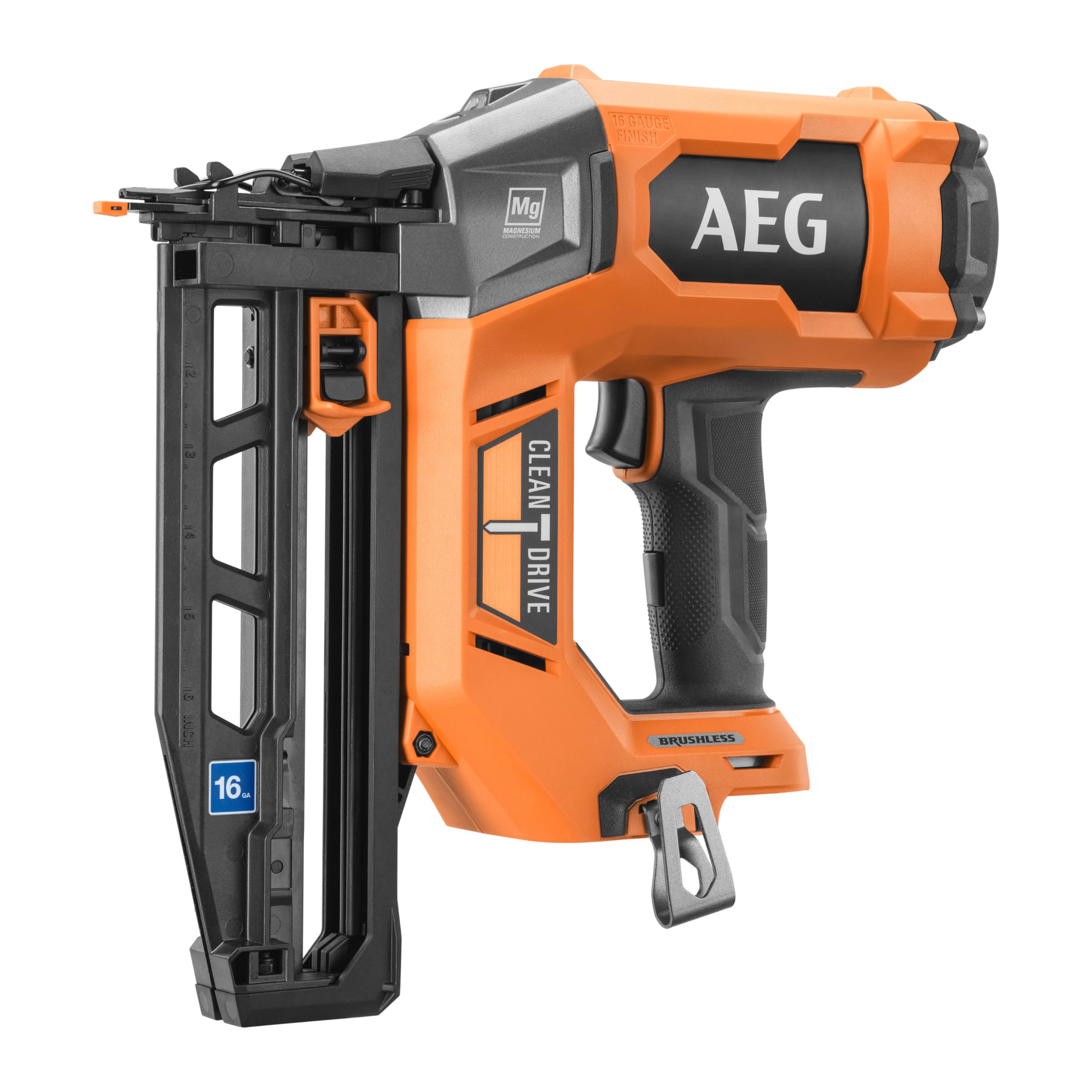 AEG B16BN18-0, cloueur de finition sans fil Brushless, 16 Ga, 2,9 kg