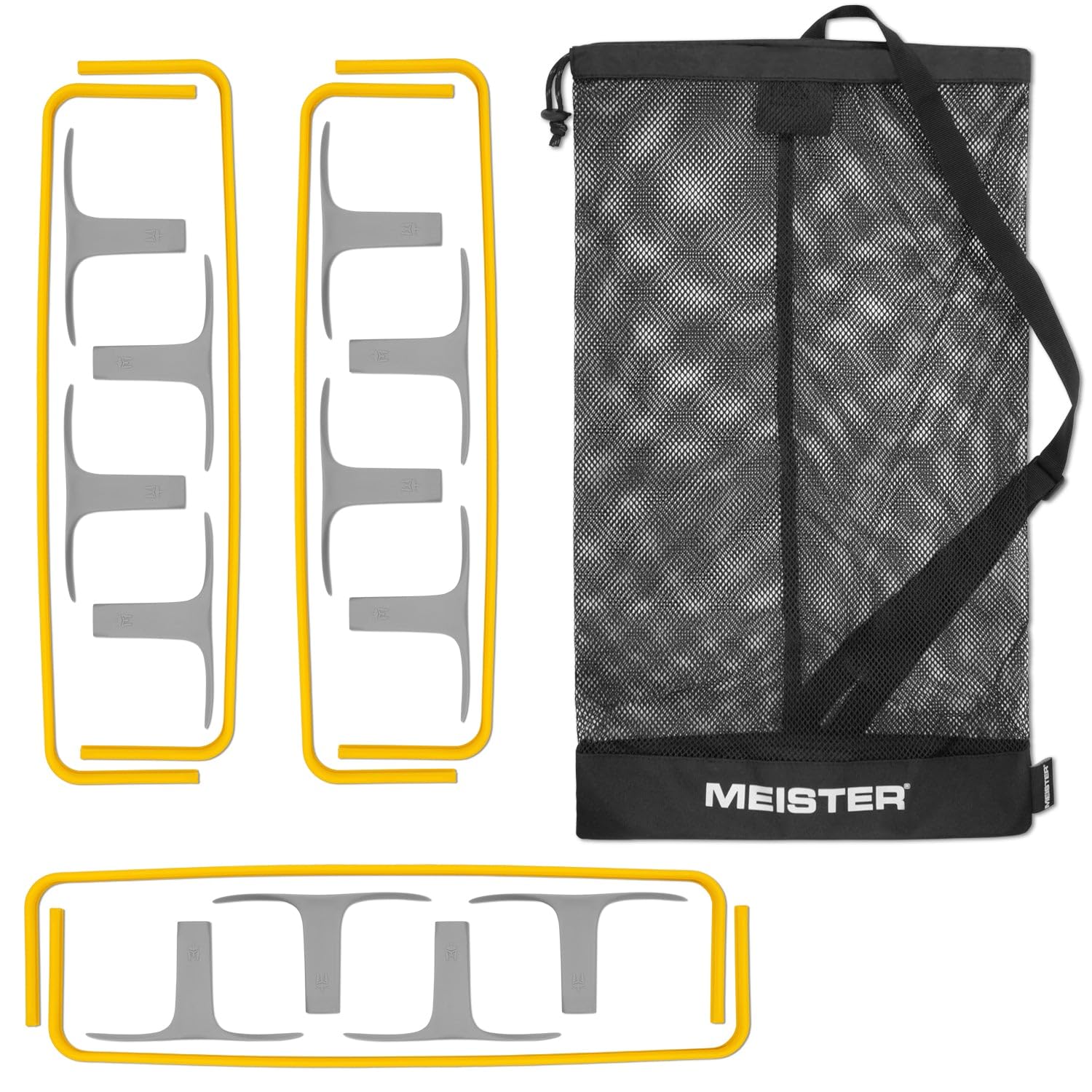 Meister ZoomFlex Ostacoli per Agilità con Borsa per Trasporto Flex-Safe
