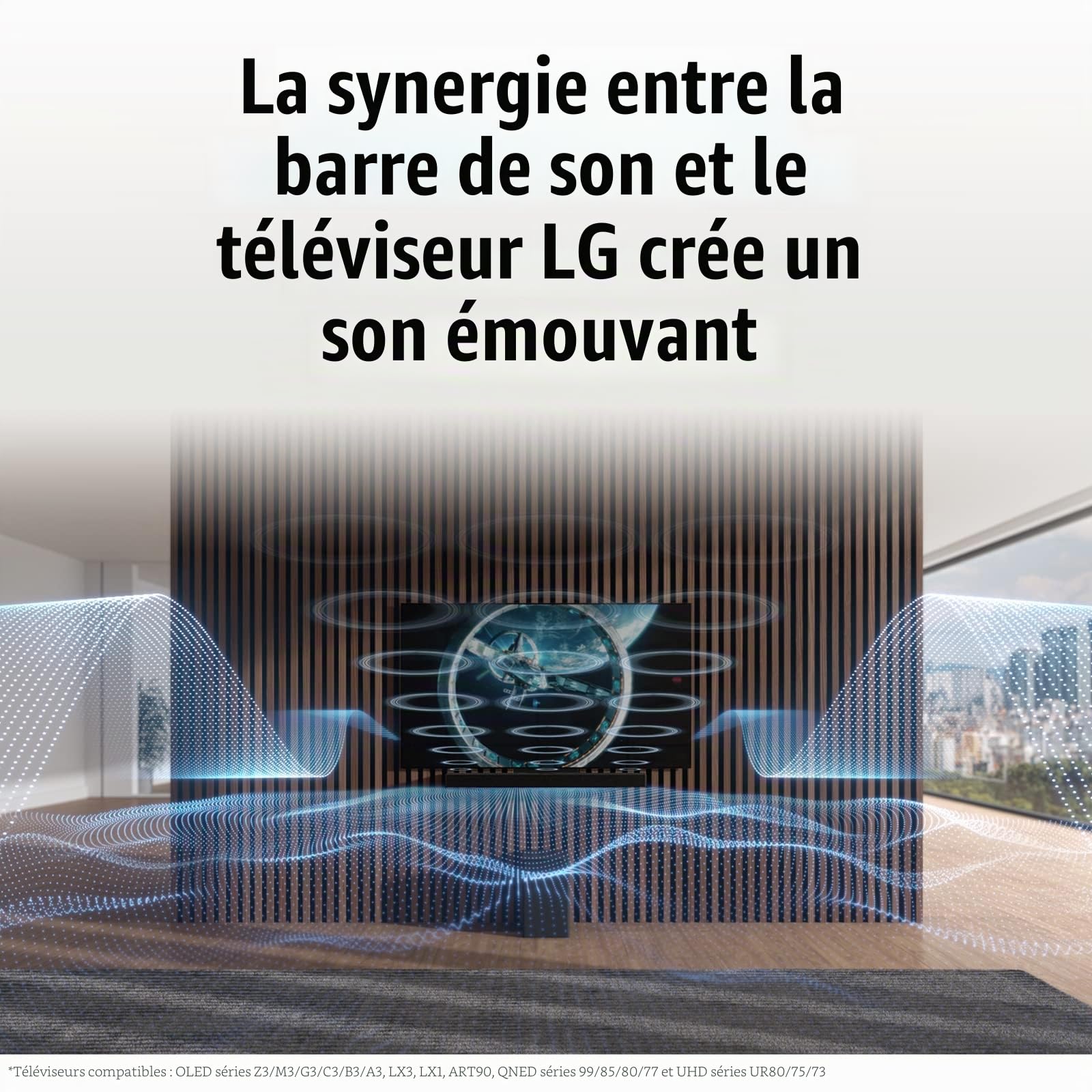 LG Barre de Son SC9S 3.1.3 ch | 400 W | Bluetooth | HDMI Arc