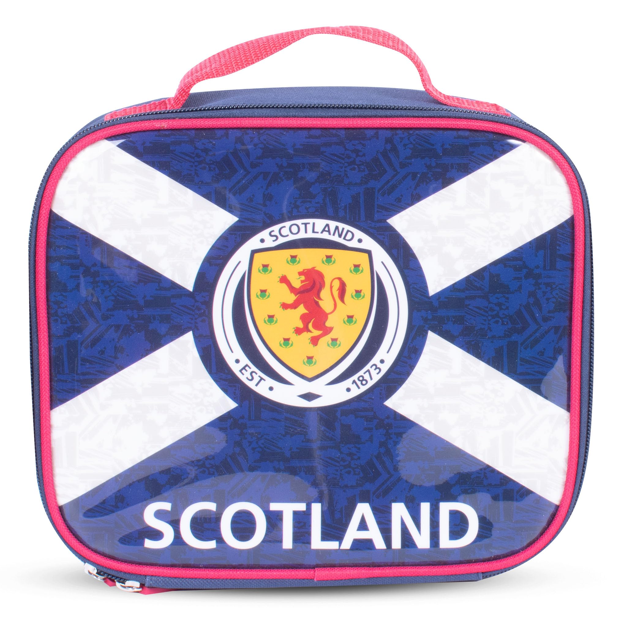 Hy-Pro Officially Licensed Scotland FA Lunch Bag - Scotland Football, Insulated, Portable, Football Gift, Scottish FA, Merchandise, Perfect for School or Work