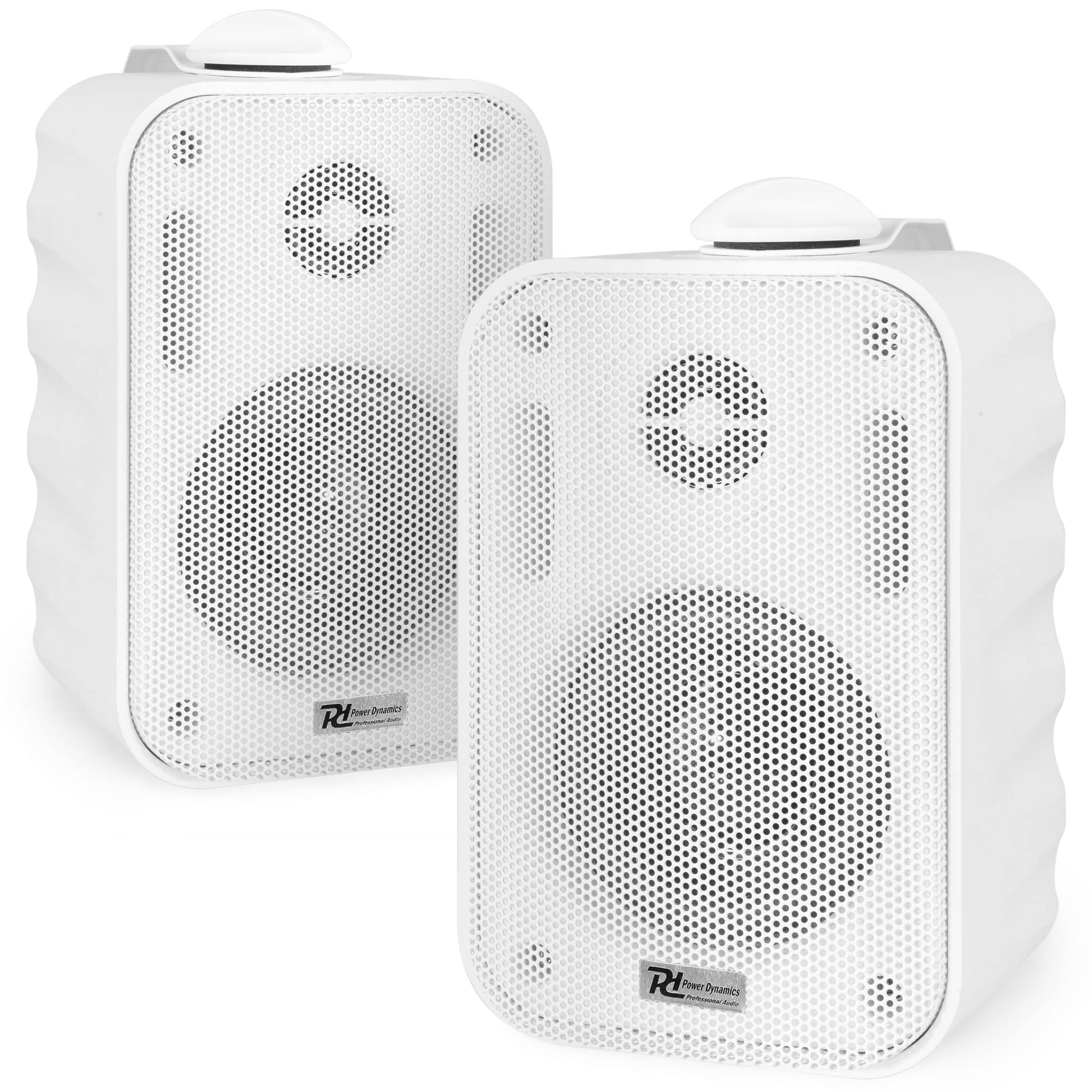 Power Dynamics BGO30 Enceintes Passives 2 Voies 60W Blanc Paire 3 Pouces