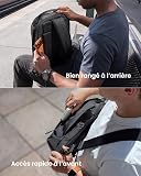 tomtoc T30 Sac bandoulière porté croisé pour homme et femme - 5