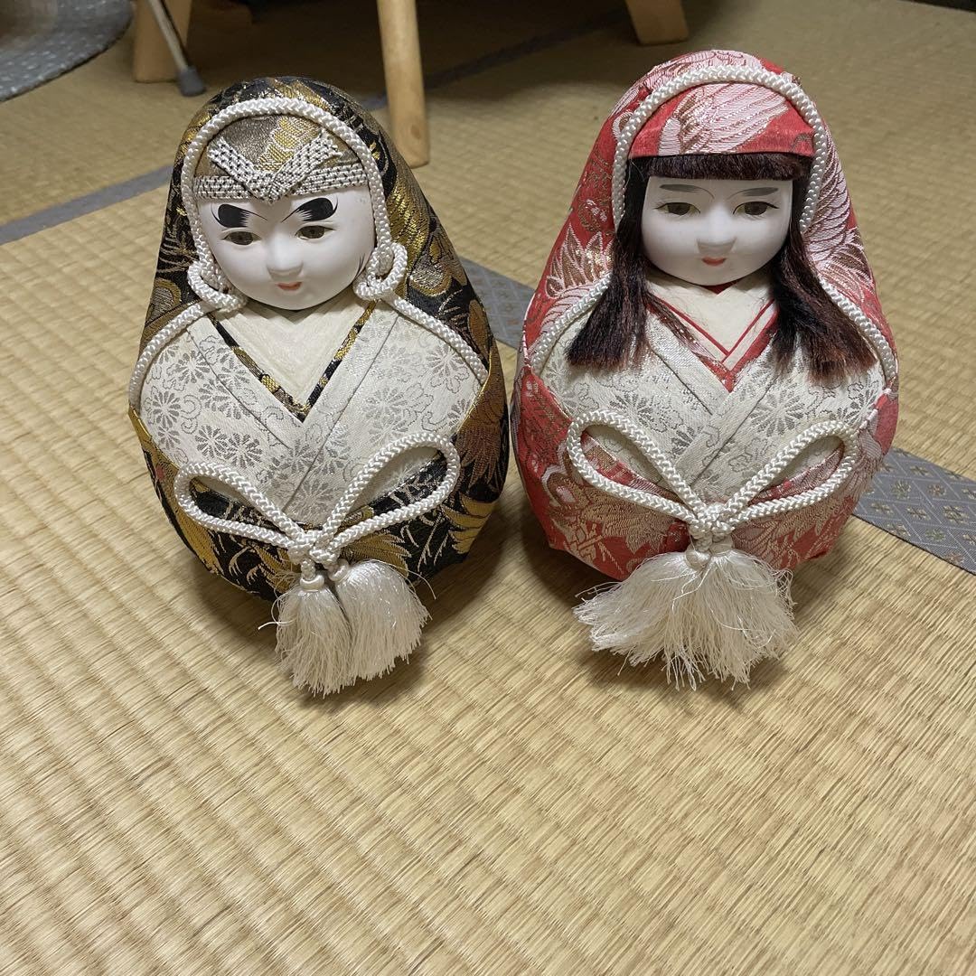 Amazon.co.jp: 高級 姫だるま 姫ダルマ 姫達磨 ひな人形 雛人形 : おもちゃ