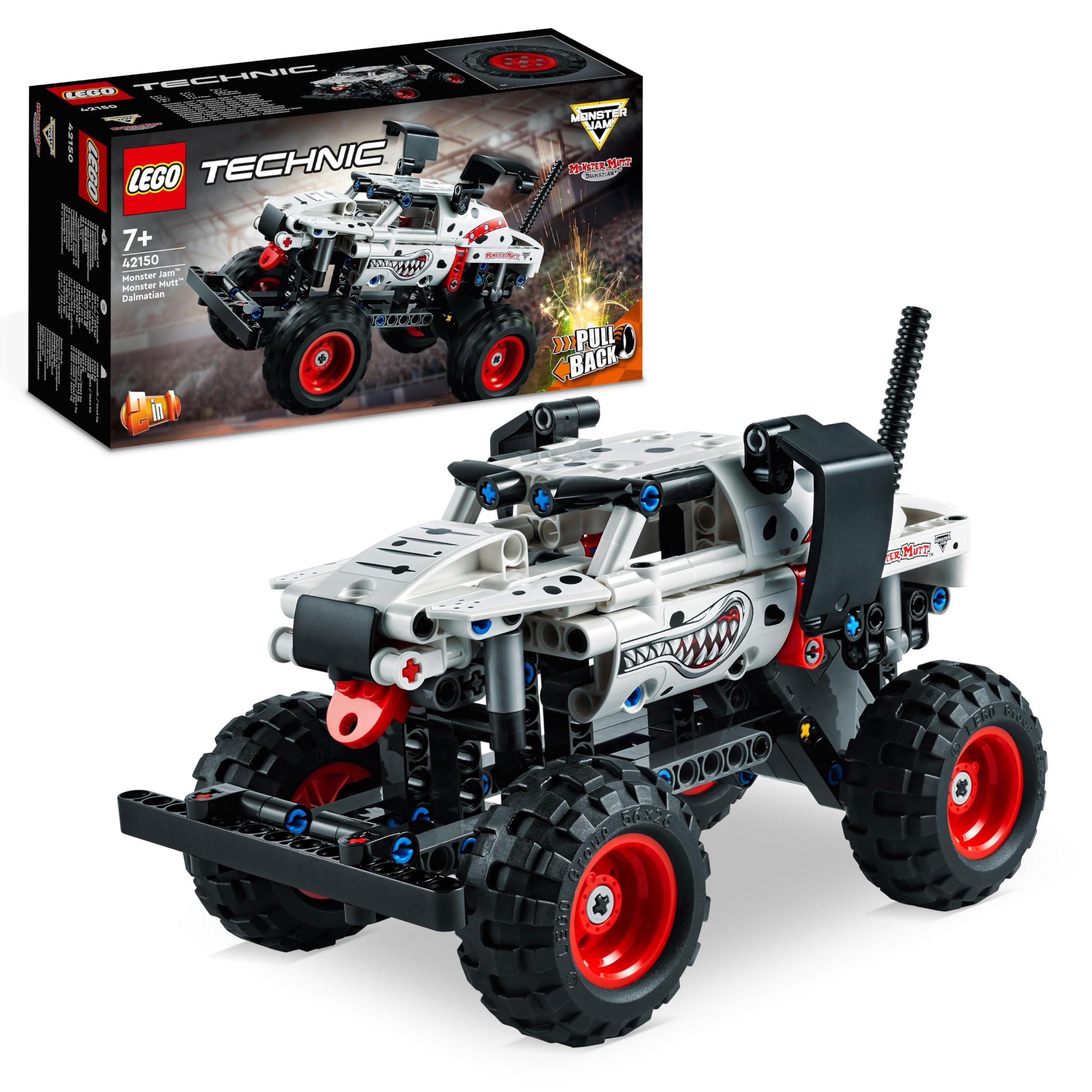 【静鈴】 LEGO® Technic Monster Jam™ Monster Mutt™ Dalmaçyalı 42150 7 Yaş ve