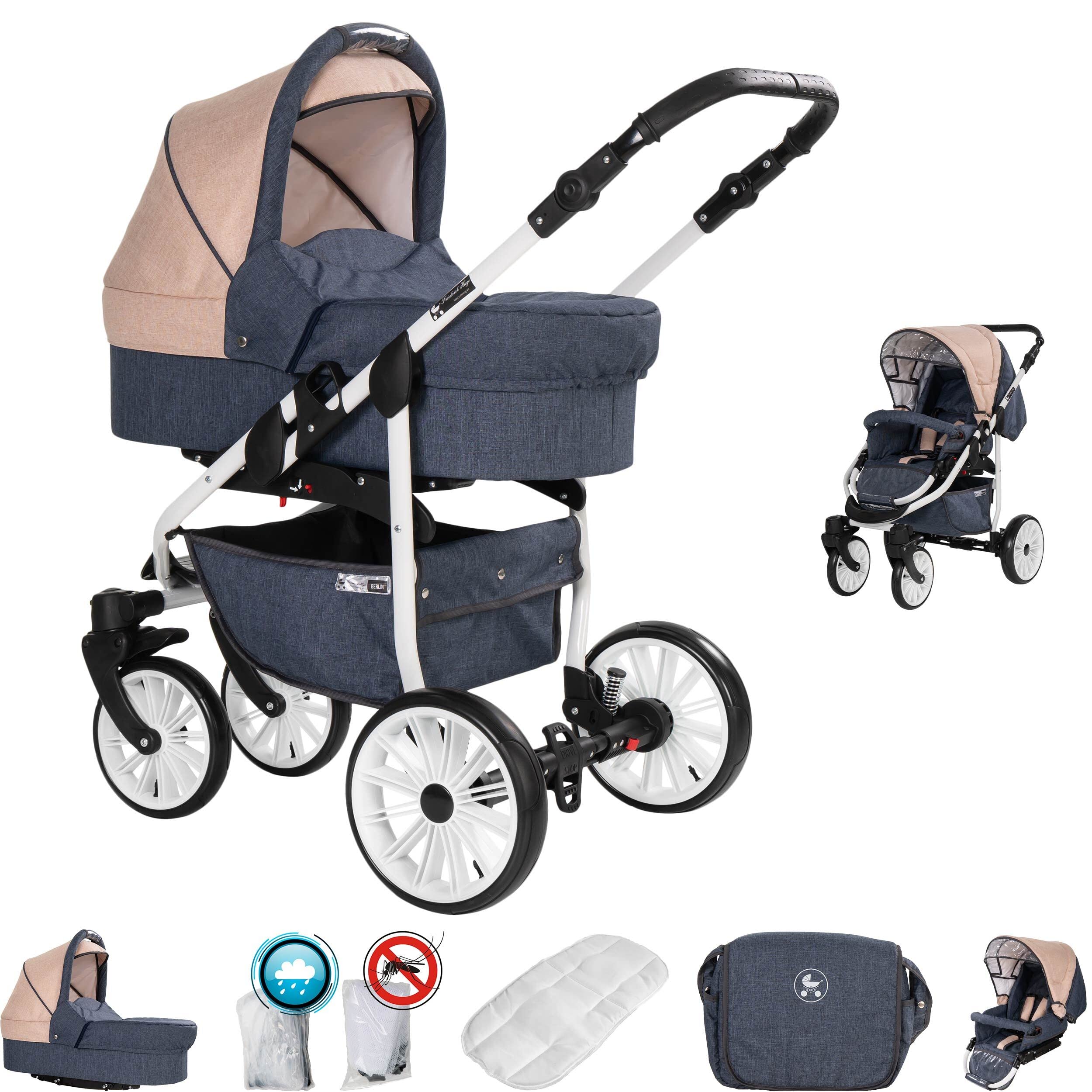 bilder von kinderwagen Cleo Kinderwagen 3 in 1 preiswert online kaufen main image 1