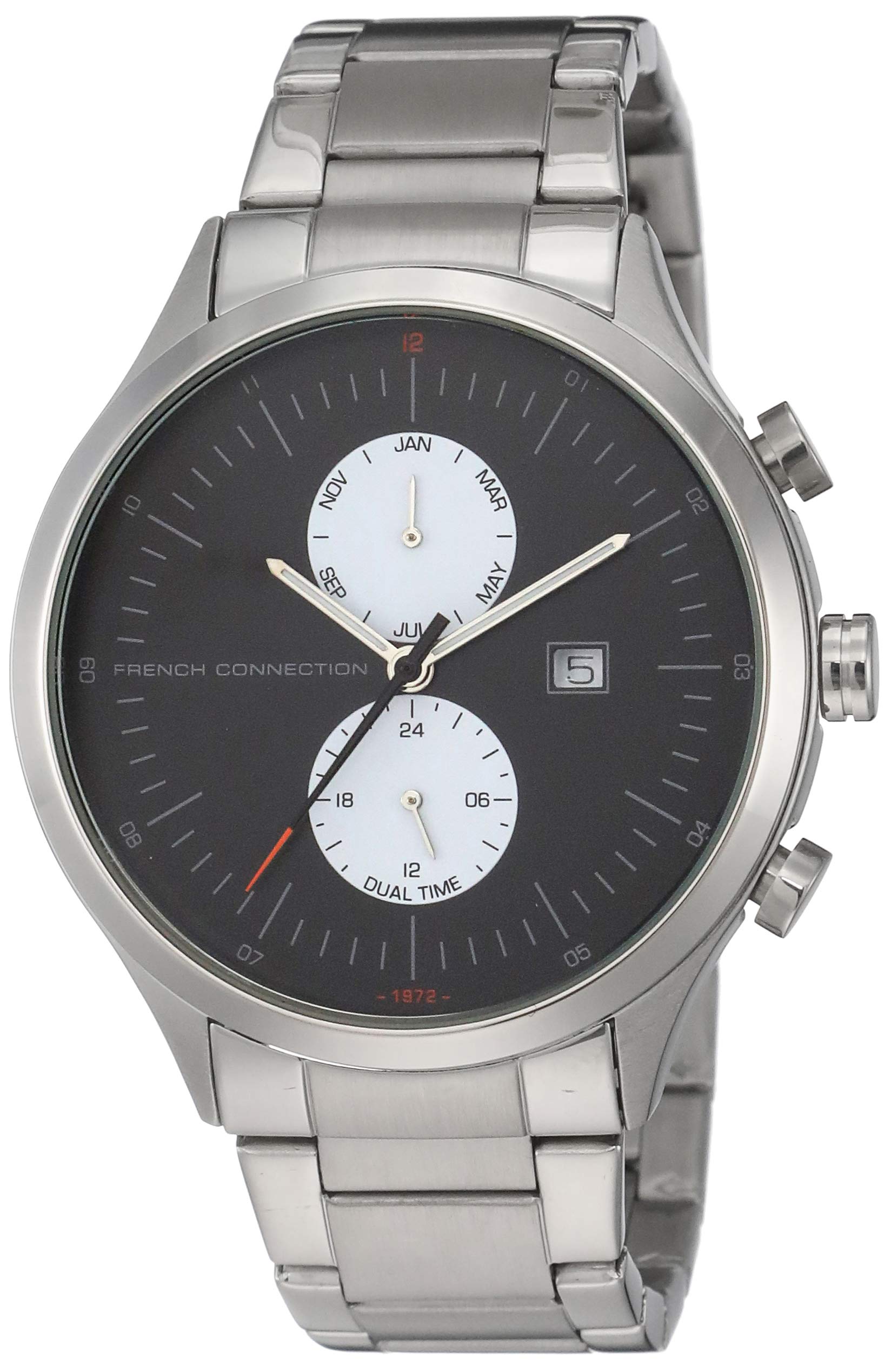 French Connection Analog Black Dial Mens Watch-FC1266BSM (B01GFK8NPC) Amazon Price History, Amazon Price Tracker