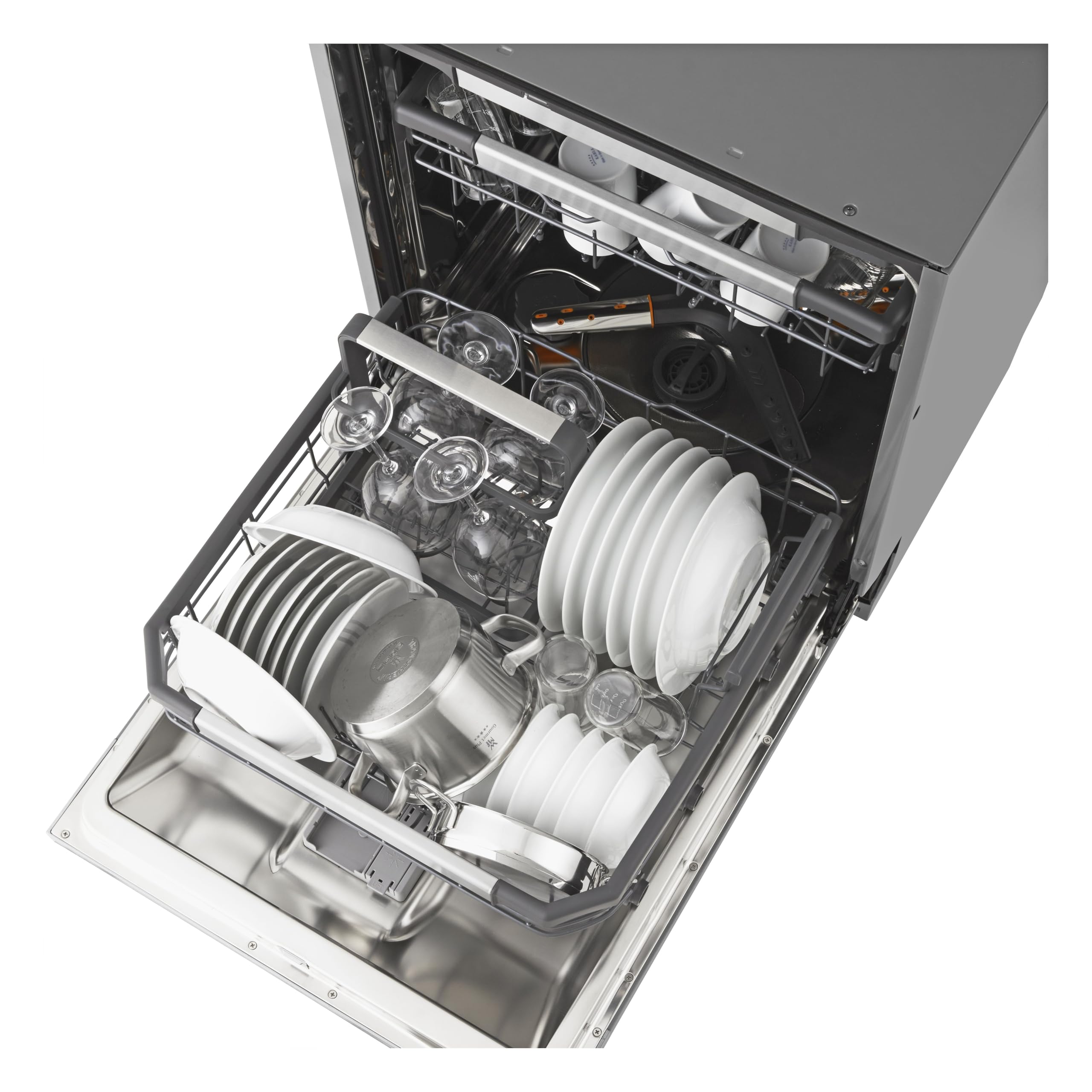 LG DB597TXSW, Lavastoviglie da incasso, Classe A, Noble Steel