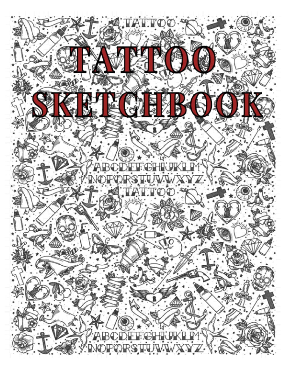Tattoo Artist Sketchbook: Tattoo Sketchpad